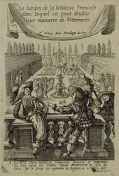 Der Garten des französischen Adels, ca. 1640